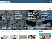 Tablet Screenshot of biznesciti.com